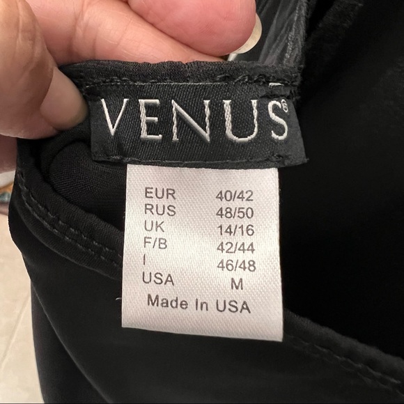 Venus Criss Cross Back Hi Low Asymmetrical Dress - Picture 2 of 5